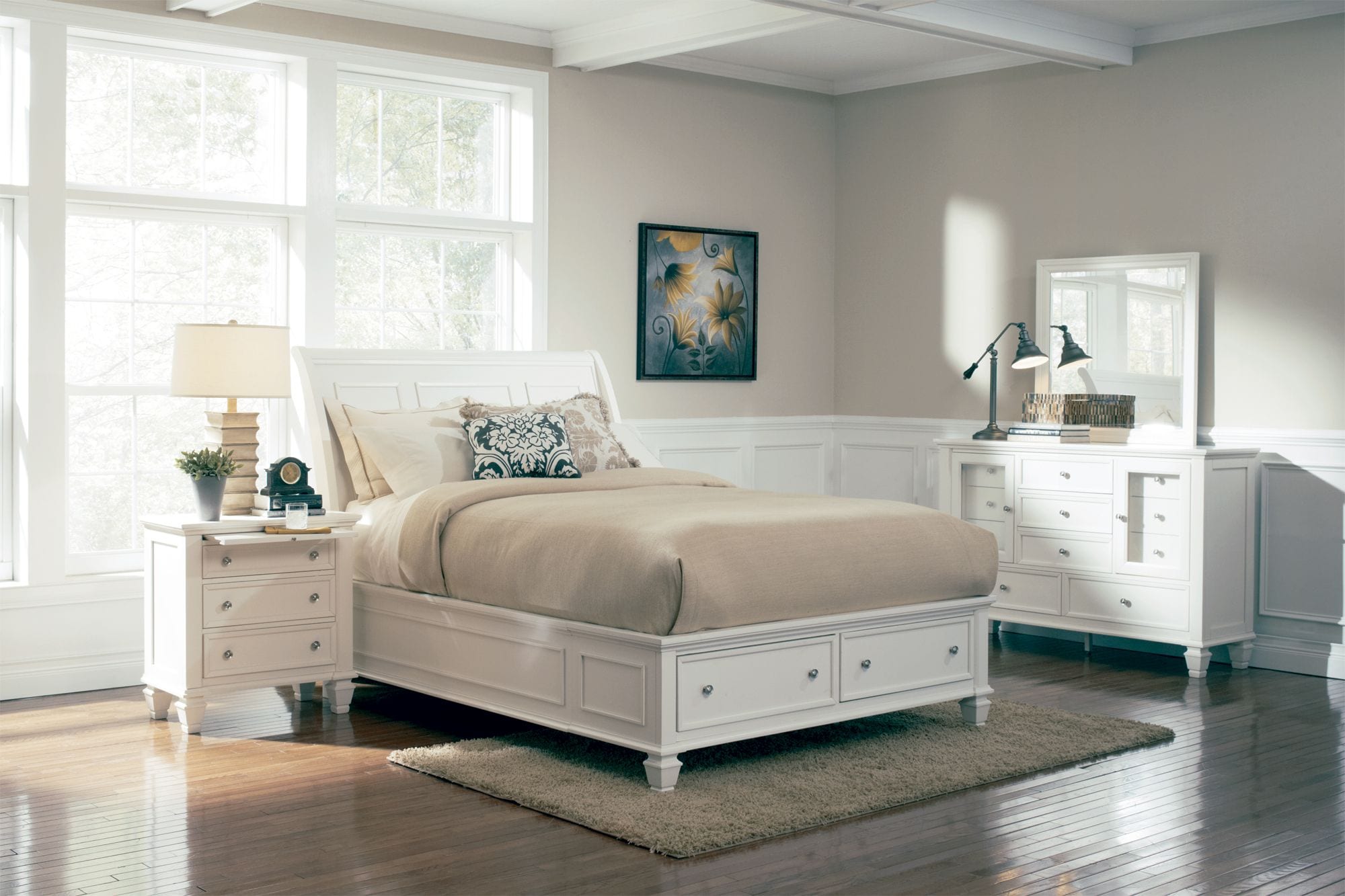 big sandy white bedroom furniture