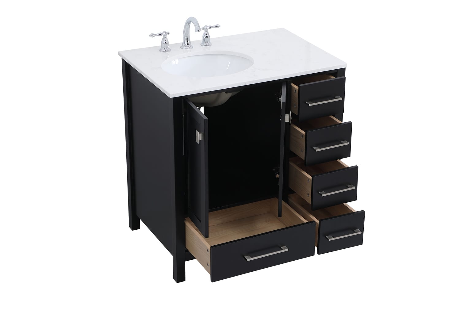 30 And 32 Inch Bathroom Matching Vanity